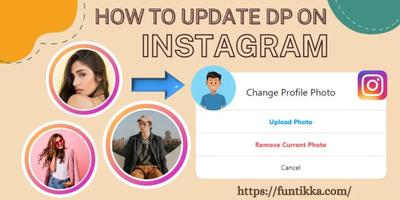 How to update DP on Instagram