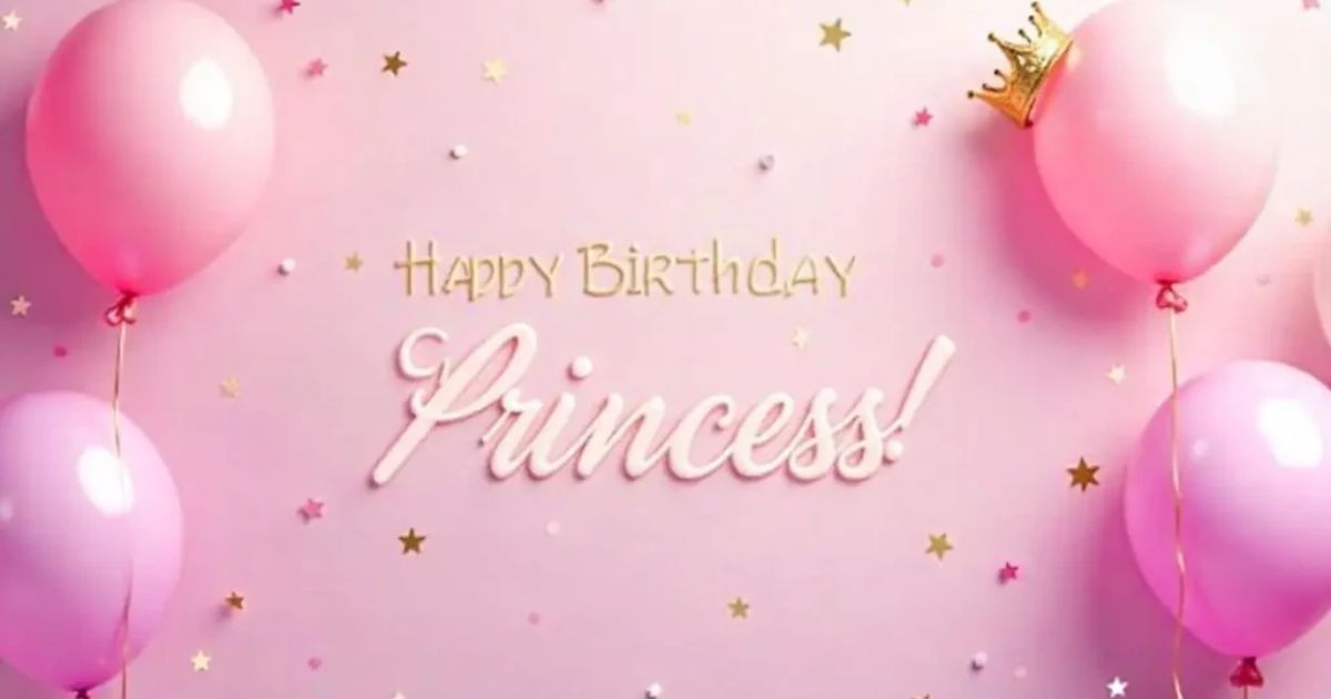 Happy birthday wishes for princess