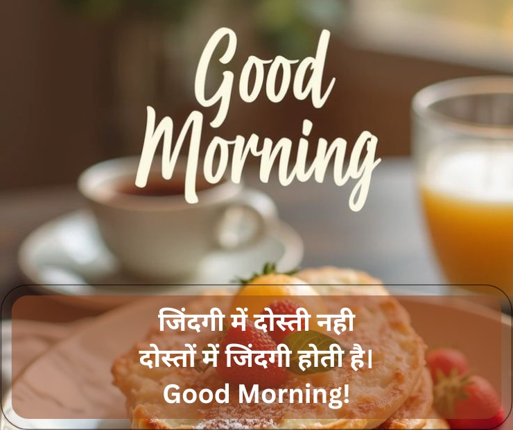 Good Morning in Hindi Photo