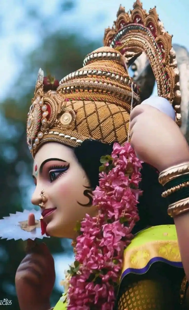 Maa Durga Face Images HD