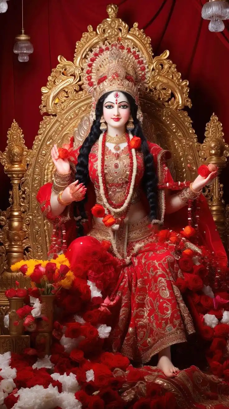 Wallpaper Beautiful Durga Maa Images