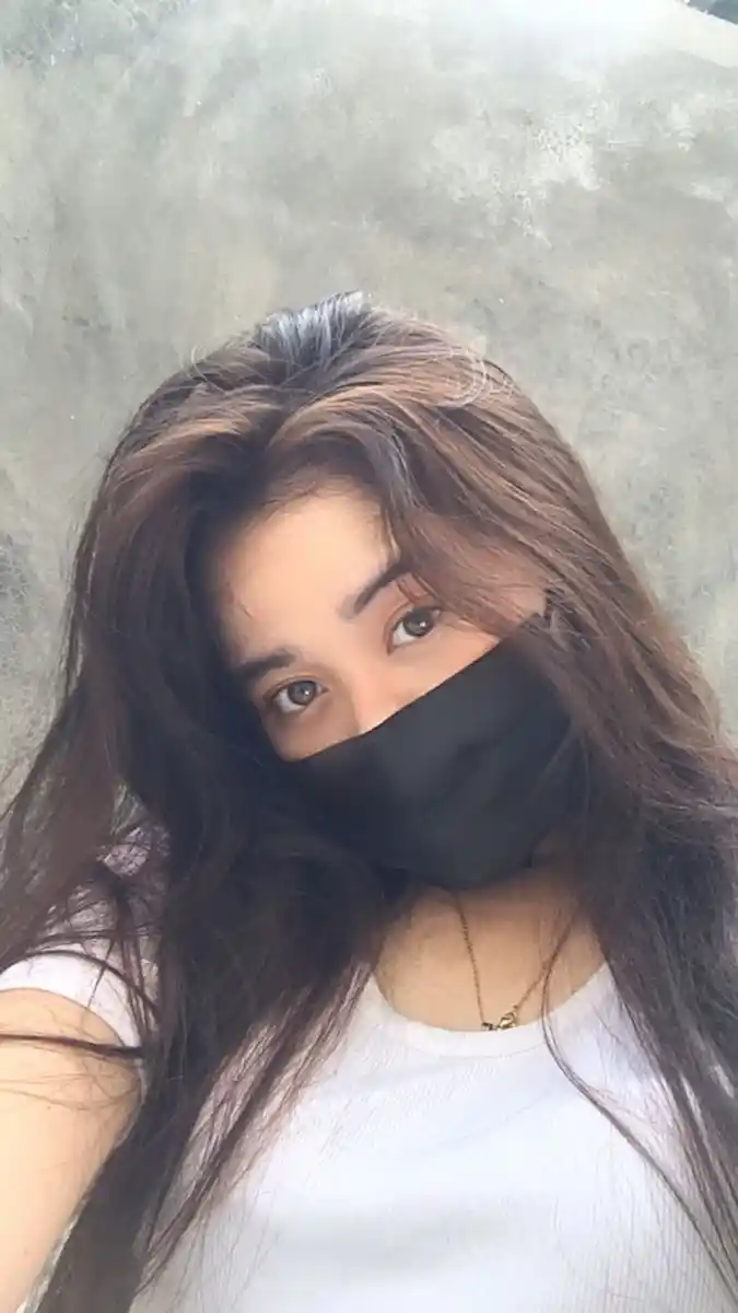 Girl with mask image
