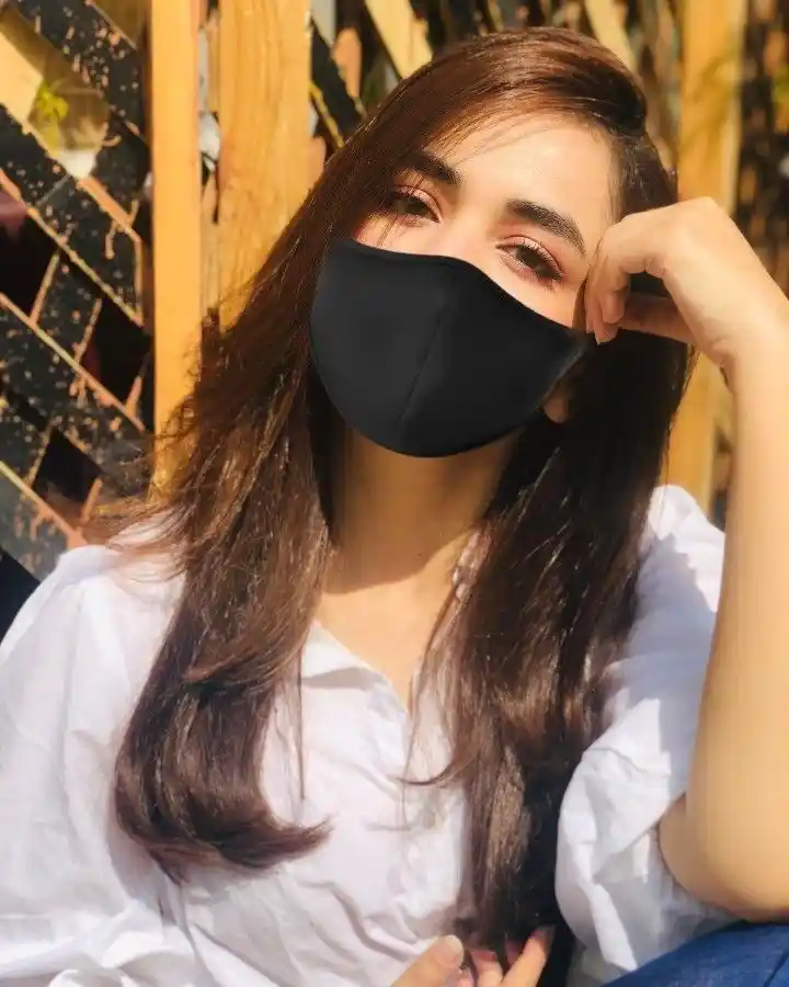 Mask Girl DP for Instagram