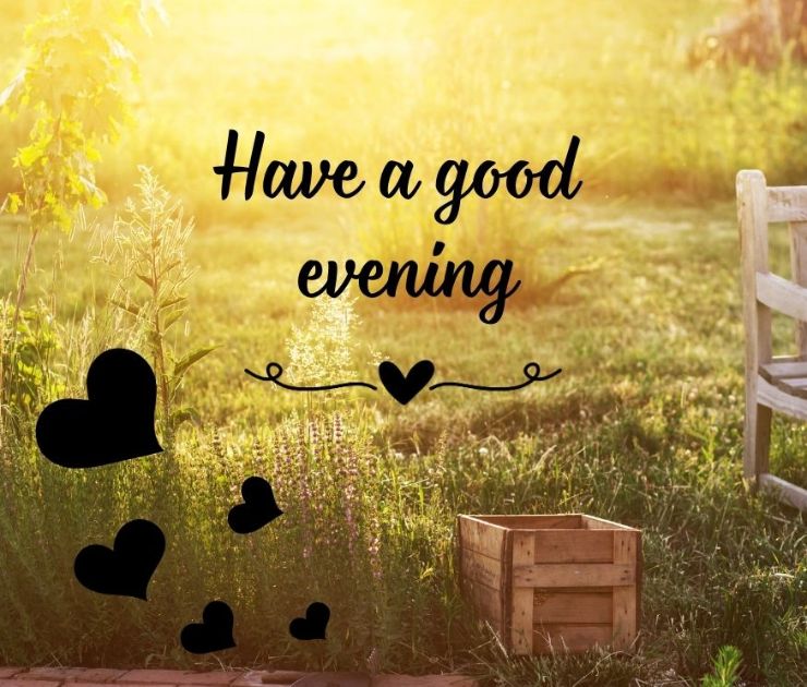 peaceful good evening wallpaper