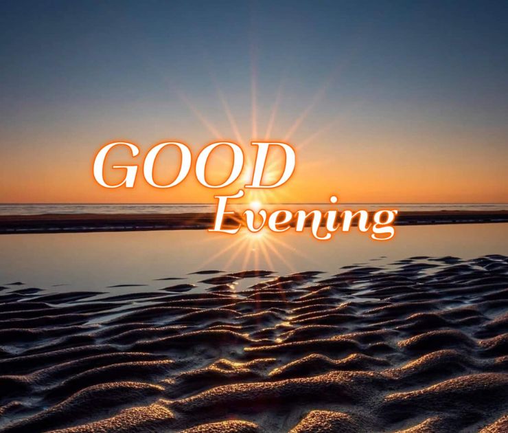 sunset good evening images